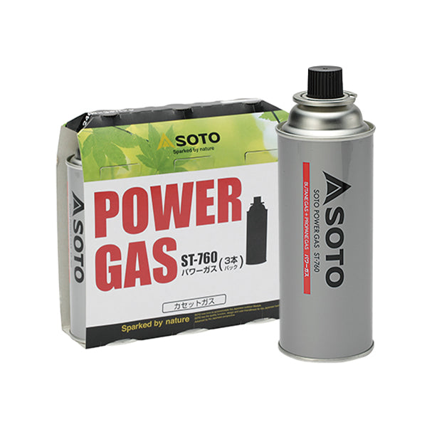SOTO POWER GAS 3本パック ST-7601