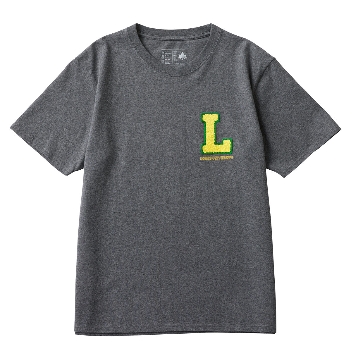 ロゴT LOGOS UNIVERSITY-BE