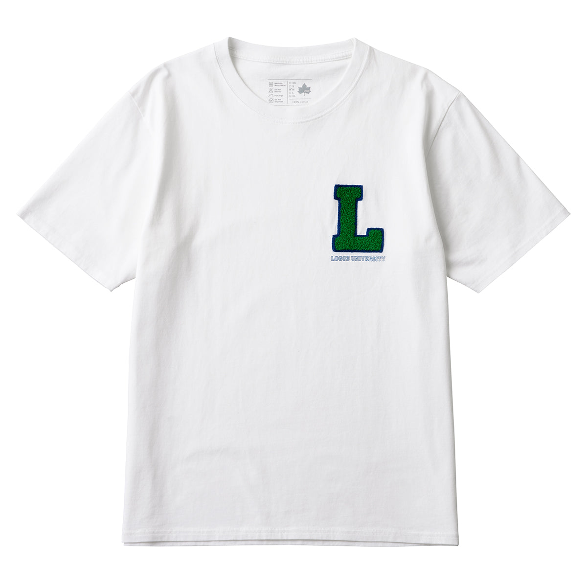 ロゴT LOGOS UNIVERSITY-BE