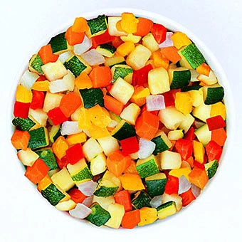 カゴメ 冷凍 彩り野菜ミックス 1kg