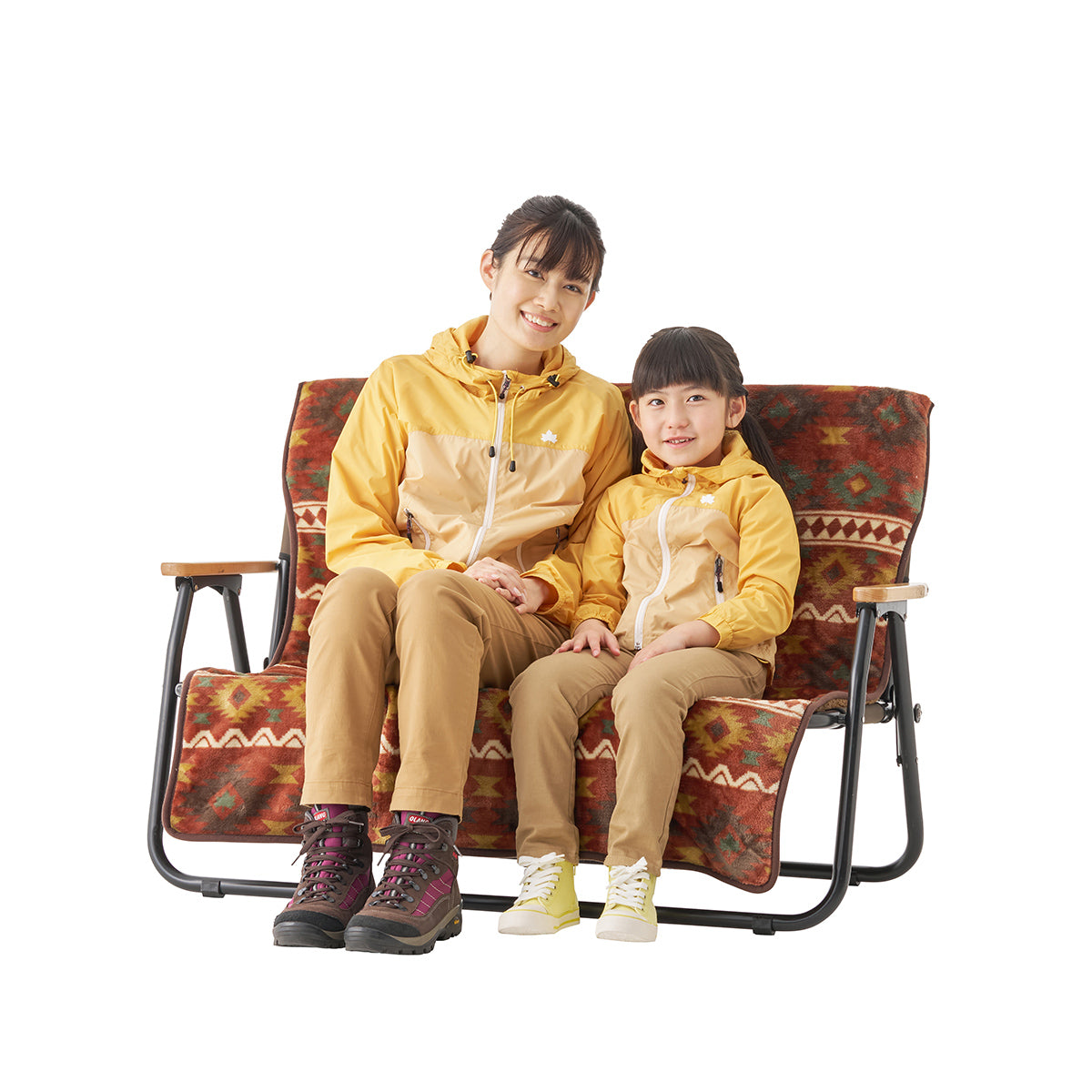 ボア&フリース チェアfor2専用カバー(レッド) No.73391011