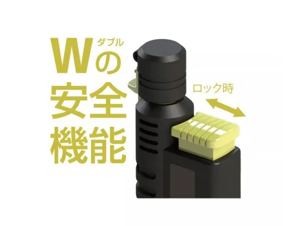 スライドガストーチ スケルトンブラック ST-480C2SB