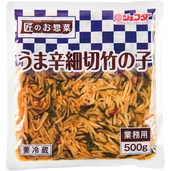 JFDA 冷蔵 うま辛細切竹の子 500g