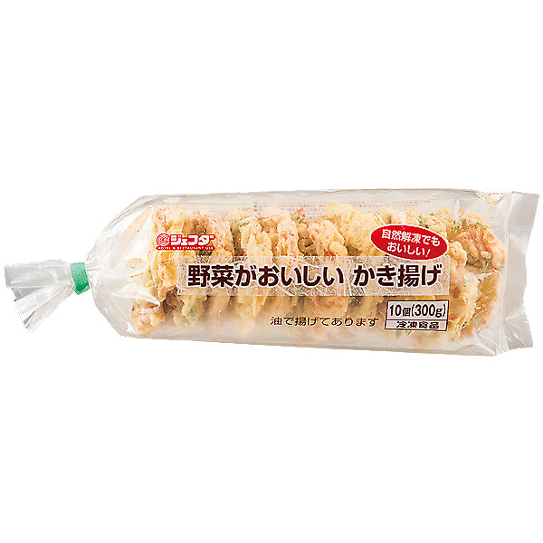 JFDA 冷凍 野菜がおいしいかき揚げ (30g×10枚)