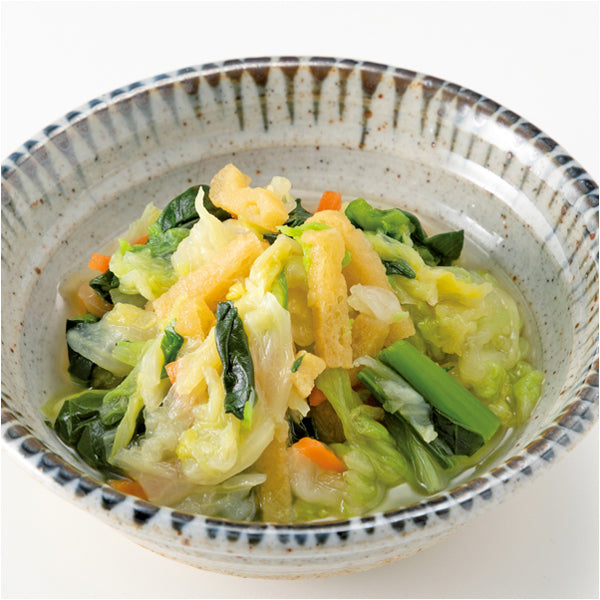 JFDA 冷凍 旬彩小鉢 白菜と青菜の煮びたし