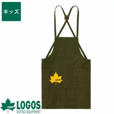LOGOS KIDS ログ キャリーエプロン36GRN F