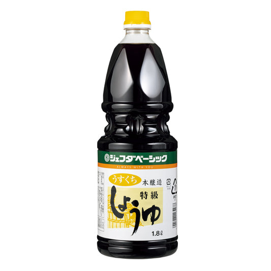 JFDA BASIC うすくちしょうゆ特級 1.8L