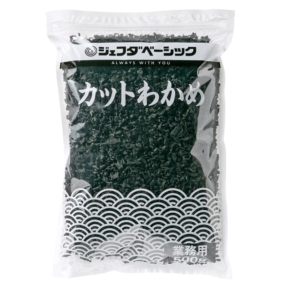 JFDABASIC カットわかめ 中 500g