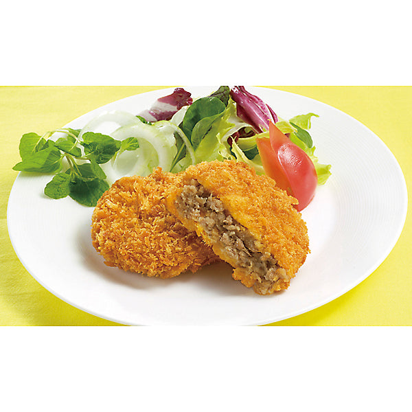 JFDA 冷凍 あらびきビーフのメンチカツ (80g×10入)