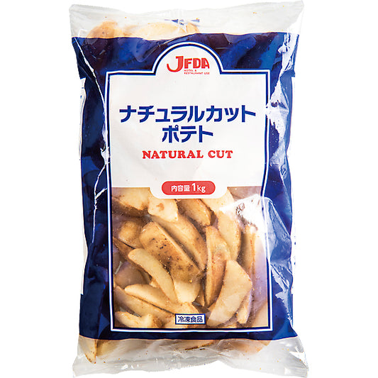 JFDA 冷凍 ナチュラルカットポテト (アメリカ産) 1kg