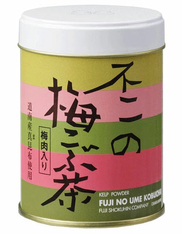 不二食品 不二の梅昆布茶 50g缶